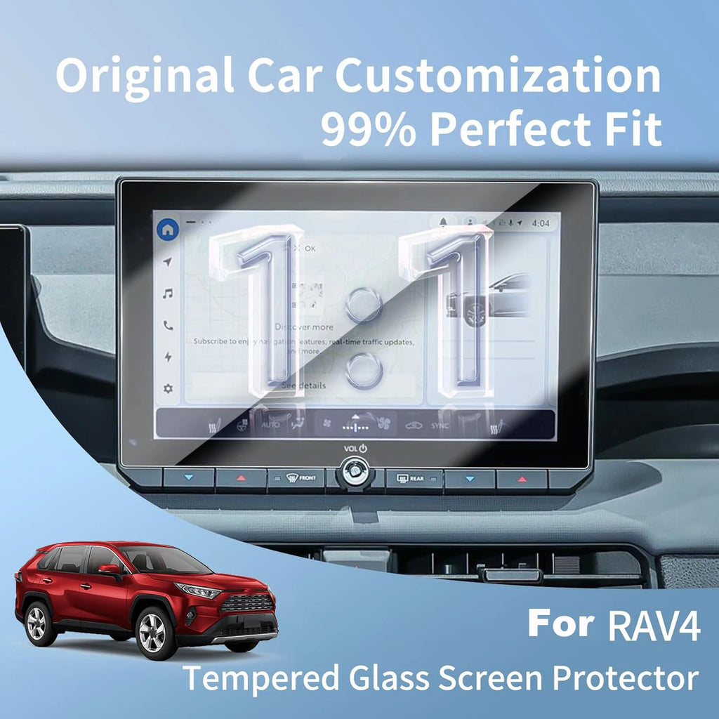2026 Toyota RAV4 10.5" HD Tempered Glass Screen Protector